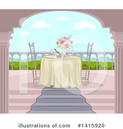 Royalty-Free (RF) Dining Clipart Illustration by BNP Design Studio - Stock Sample #1415920