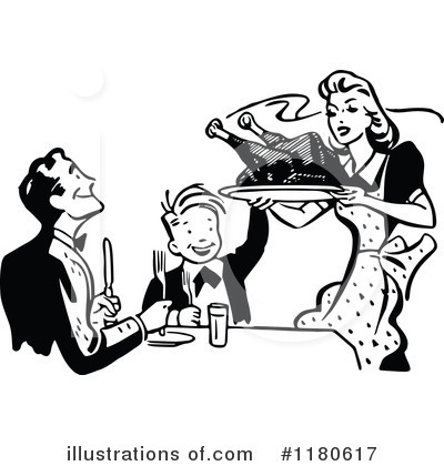 Dining Clipart #1180617 by Prawny Vintage