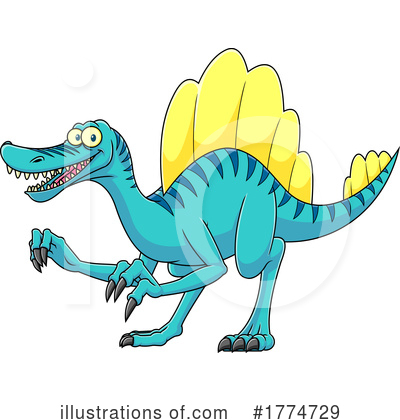 Spinosaurus Clipart #1774729 by Hit Toon