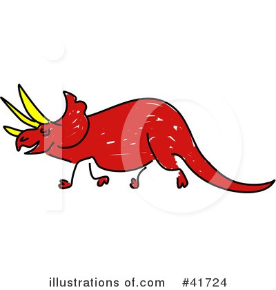 Royalty-Free (RF) Dino Clipart Illustration by Prawny - Stock Sample #41724