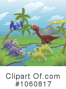 Dinosaur Clipart #1060817 by AtStockIllustration