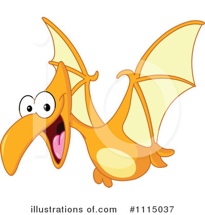 Royalty-Free (RF) Dinosaur Clipart Illustration by yayayoyo - Stock Sample #1115037