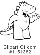 Dinosaur Clipart #1151382 by Cory Thoman