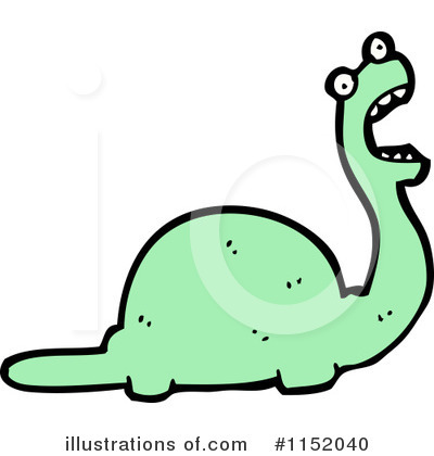 Royalty-Free (RF) Dinosaur Clipart Illustration by lineartestpilot - Stock Sample #1152040