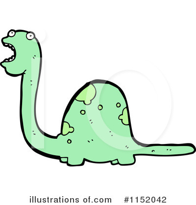 Royalty-Free (RF) Dinosaur Clipart Illustration by lineartestpilot - Stock Sample #1152042
