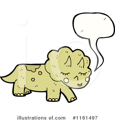 Royalty-Free (RF) Dinosaur Clipart Illustration by lineartestpilot - Stock Sample #1161497