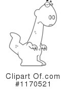 Dinosaur Clipart #1170521 by Cory Thoman