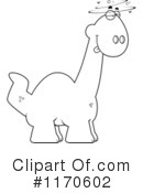 Dinosaur Clipart #1170602 by Cory Thoman