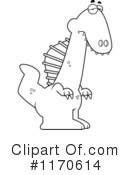 Dinosaur Clipart #1170614 by Cory Thoman
