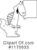 Dinosaur Clipart #1170633 by Cory Thoman