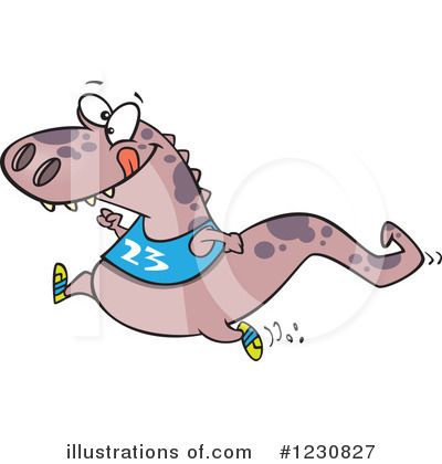 Jogger Clipart #1230827 by toonaday
