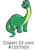 Dinosaur Clipart #1237000 by Vector Tradition SM