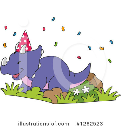 Royalty-Free (RF) Dinosaur Clipart Illustration by BNP Design Studio - Stock Sample #1262523