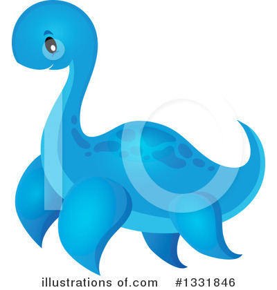 Royalty-Free (RF) Dinosaur Clipart Illustration by visekart - Stock Sample #1331846