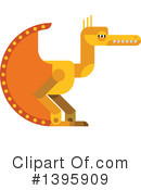 Dinosaur Clipart #1395909 by Vector Tradition SM