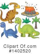 Dinosaur Clipart #1402520 by visekart