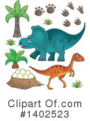 Dinosaur Clipart #1402523 by visekart