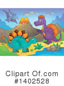 Dinosaur Clipart #1402528 by visekart