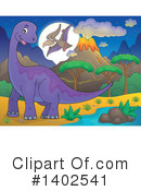 Dinosaur Clipart #1402541 by visekart