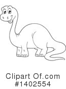 Dinosaur Clipart #1402554 by visekart
