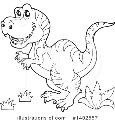 Trex Clipart #1402557 by visekart