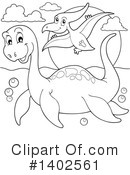 Dinosaur Clipart #1402561 by visekart