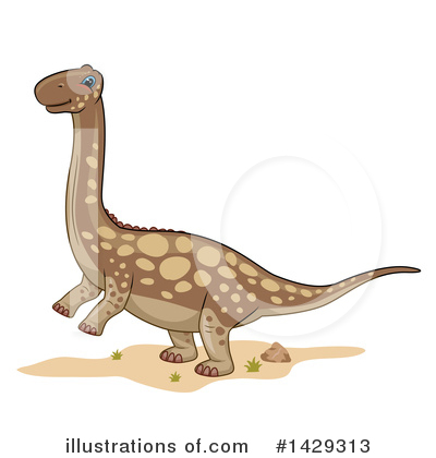 Royalty-Free (RF) Dinosaur Clipart Illustration by BNP Design Studio - Stock Sample #1429313