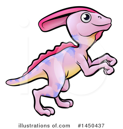 Parasaurolophus Clipart #1450437 by AtStockIllustration