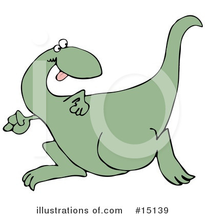 Royalty-Free (RF) Dinosaur Clipart Illustration by djart - Stock Sample #15139