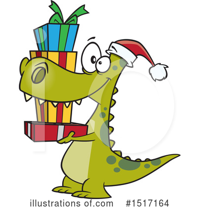 Royalty-Free (RF) Dinosaur Clipart Illustration by toonaday - Stock Sample #1517164