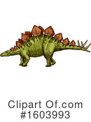 Dinosaur Clipart #1603993 by Vector Tradition SM