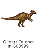 Dinosaur Clipart #1603999 by Vector Tradition SM