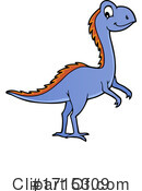 Dinosaur Clipart #1715309 by visekart