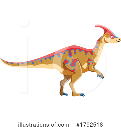 Parasaurolophus Clipart #1792518 by Vector Tradition SM