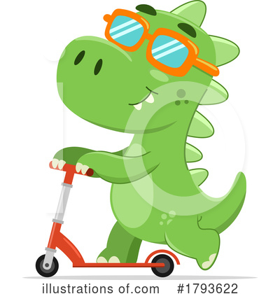 Scooter Clipart #1793622 by Hit Toon