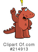 Dinosaur Clipart #214913 by Cory Thoman