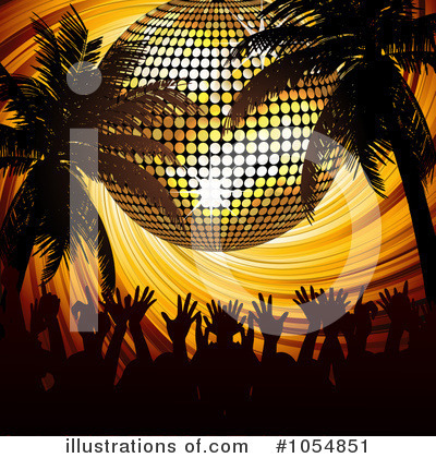 Royalty-Free (RF) Disco Ball Clipart Illustration by elaineitalia - Stock Sample #1054851