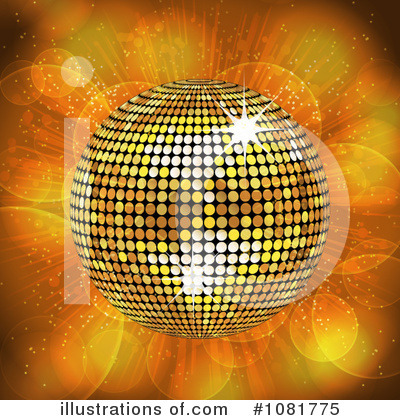 Royalty-Free (RF) Disco Ball Clipart Illustration by elaineitalia - Stock Sample #1081775
