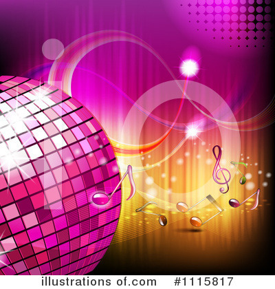 Royalty-Free (RF) Disco Ball Clipart Illustration by merlinul - Stock Sample #1115817