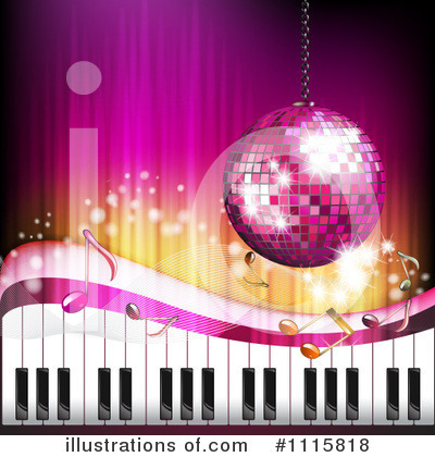 Royalty-Free (RF) Disco Ball Clipart Illustration by merlinul - Stock Sample #1115818