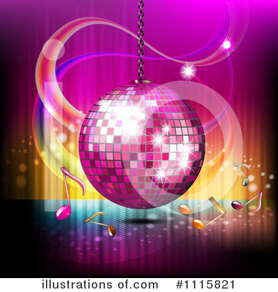 Royalty-Free (RF) Disco Ball Clipart Illustration by merlinul - Stock Sample #1115821