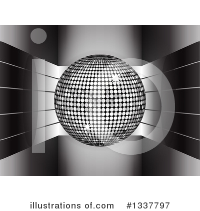 Royalty-Free (RF) Disco Ball Clipart Illustration by elaineitalia - Stock Sample #1337797