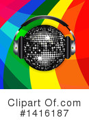 Disco Ball Clipart #1416187 by elaineitalia