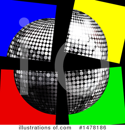 Royalty-Free (RF) Disco Ball Clipart Illustration by elaineitalia - Stock Sample #1478186