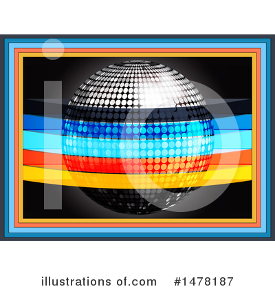 Royalty-Free (RF) Disco Ball Clipart Illustration by elaineitalia - Stock Sample #1478187