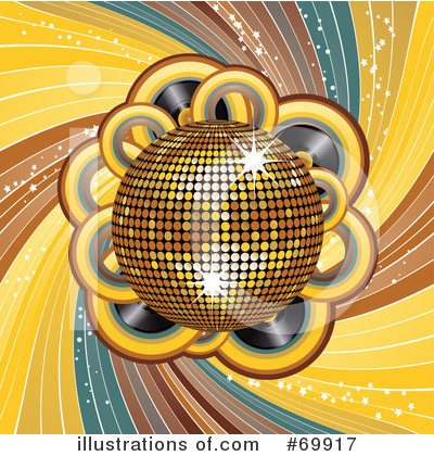 Royalty-Free (RF) Disco Ball Clipart Illustration by elaineitalia - Stock Sample #69917