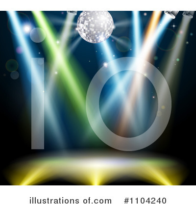 Royalty-Free (RF) Disco Clipart Illustration by AtStockIllustration - Stock Sample #1104240