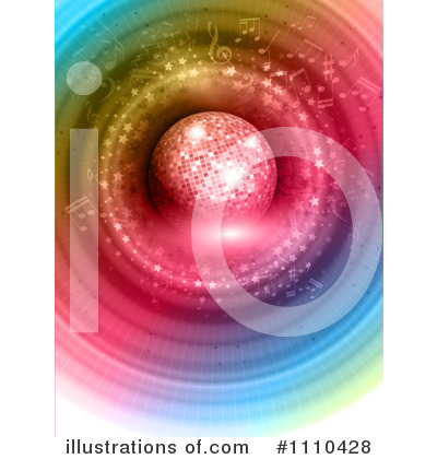 Royalty-Free (RF) Disco Clipart Illustration by KJ Pargeter - Stock Sample #1110428