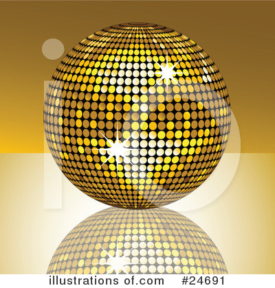 Royalty-Free (RF) Disco Clipart Illustration by elaineitalia - Stock Sample #24691