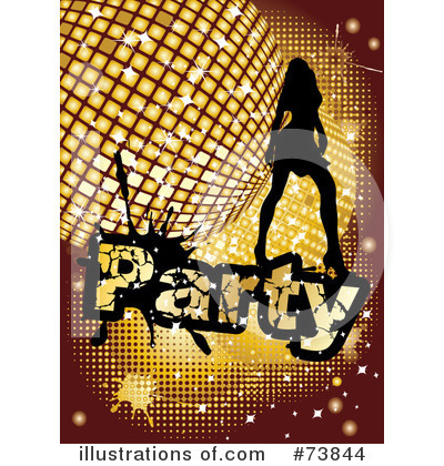 Royalty-Free (RF) Disco Clipart Illustration by MilsiArt - Stock Sample #73844